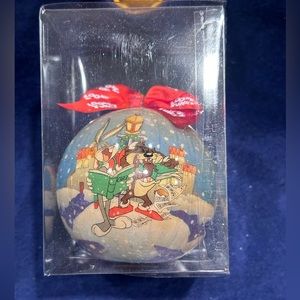 Looney Tunes Warner Bros Bugs Bunny & Taz Christmas Caroling Vintage 1995